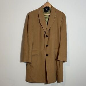 Vintage Hart Schaffner Marx Silver Trumpeter Cashmere Coat